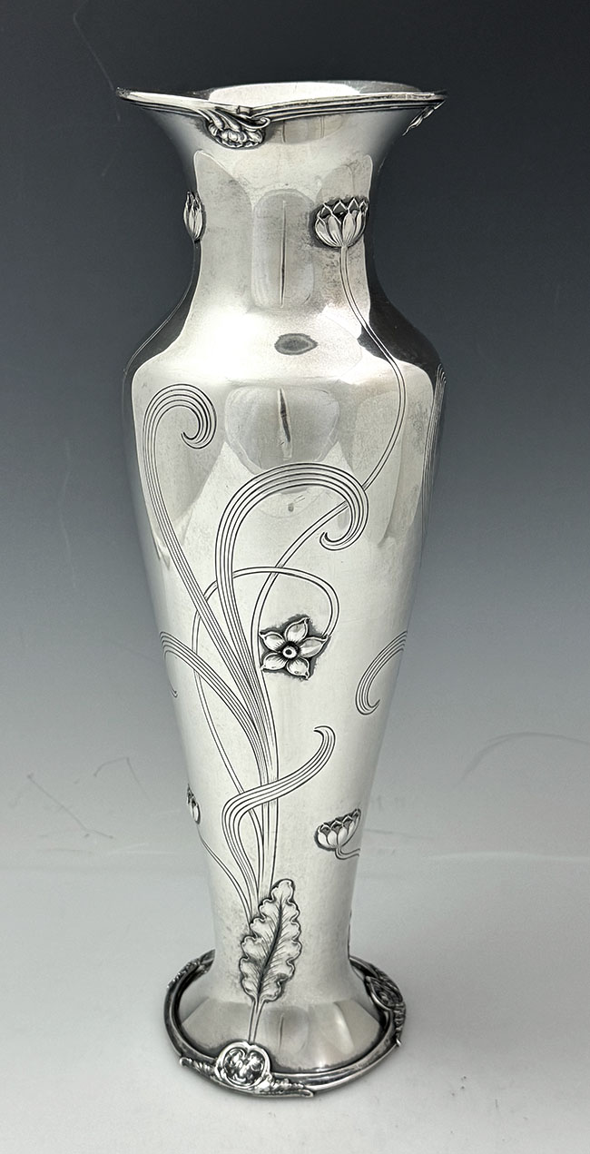 Gorham sterling Athenic vase
